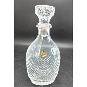 Courvoisier Crystal Decanter With Stopper Barware Cristal D'Arques JJ4090